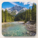 Recherche de parc national banff dessous de verres Rochers canadiens