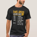 Recherche de guide touristique tshirts Travel