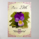 Recherche de décembre posters Violet