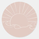 Recherche de soleil heureux autocollants Bohémien