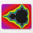Recherche de mandelbrot tapis souris Rouge
