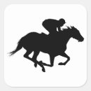 Recherche de cheval et cavalier autocollants Silhouette