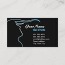Recherche de ensemble cartes visite Silhouette
