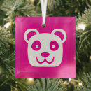 Recherche de rose blanc ornements Panda