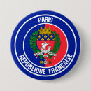 Recherche de drapeau de paris badges Travel