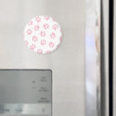 Recherche de chien rose magnets Empreintes de pattes