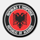 Recherche de drapeau albanais magnets Drapeaux du monde
