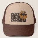 Recherche de surfer casquettes Sable