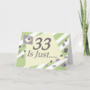 Recherche de 33 ans anniversaire cartes Humour