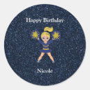 Recherche de pommie autocollants Jeune fille