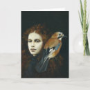 Recherche de oiseau de dame vœux cartes Fille