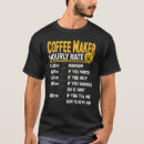 Recherche de cafetière tshirts Barista