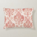 Recherche de damassé rose coussins Vintage