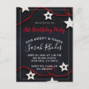 Recherche de blanc noir rouge invitations Moderne