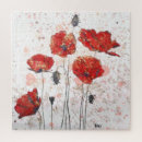 Recherche de coquelicots puzzles Pavot