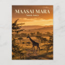 Recherche de masai mara cartes postales Safari