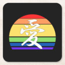 Recherche de chinois vintage dessous de verres Coloré