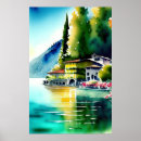 Recherche de lago di como posters Lac de como