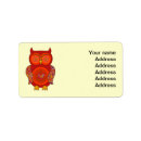 Recherche de hibou rouge Mignon