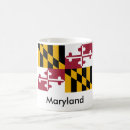 Recherche de drapeaux tasses Le maryland