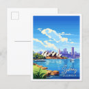 Recherche de sydney australia cartes postales Illustration