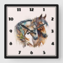 Recherche de mustang sauvage horloges Américain