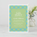 Recherche de tableau baby shower invitations Rétro
