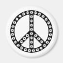 Recherche de hippie symbols magnets Pas de guerre