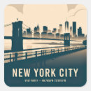 Recherche de pont de manhattan autocollants Paysage urbain