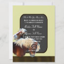 Recherche de brun 16x22 invitations Élégant