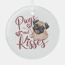 Recherche de baisers ornements Chien