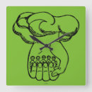 Recherche de symbolique horloges Main