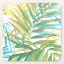 Recherche de palmettes dessous de verres Tropical