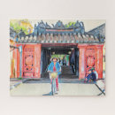 Recherche de pont japonais puzzles Vintage