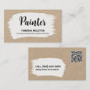 Recherche de peinture intérieure cartes visite Entrepreneur en peinture