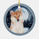 Recherche de shiba ornements Animal