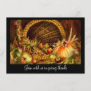 Recherche de abondance invitations Thanksgiving