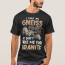 Recherche de géologue drôle tshirts Géologie