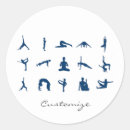 Recherche de asana autocollants Pose de yoga