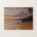 Recherche de coucher du soleil puzzles Sable