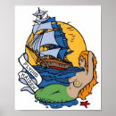 Recherche de tatouage marin art Vintage