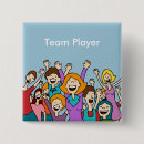 Recherche de travail d équipe badges Bande dessinée
