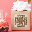 Recherche de symbole maya autocollants Aztèque