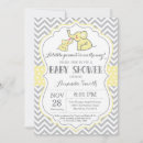 Recherche de chevron gris jaune invitations Coeur