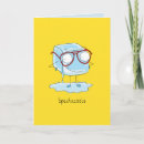 Recherche de cube vœux cartes Cube de glace