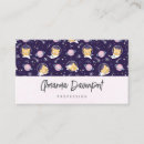 Recherche de motif de chats cartes visite Animal