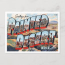 Recherche de désert peint cartes postales Vintage