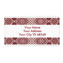 Recherche de bureau étiquettes Rouge