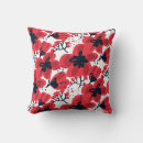 Recherche de rouge de fleur coussins Peinture
