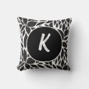 Recherche de abstrait noir et blanc coussins Simple